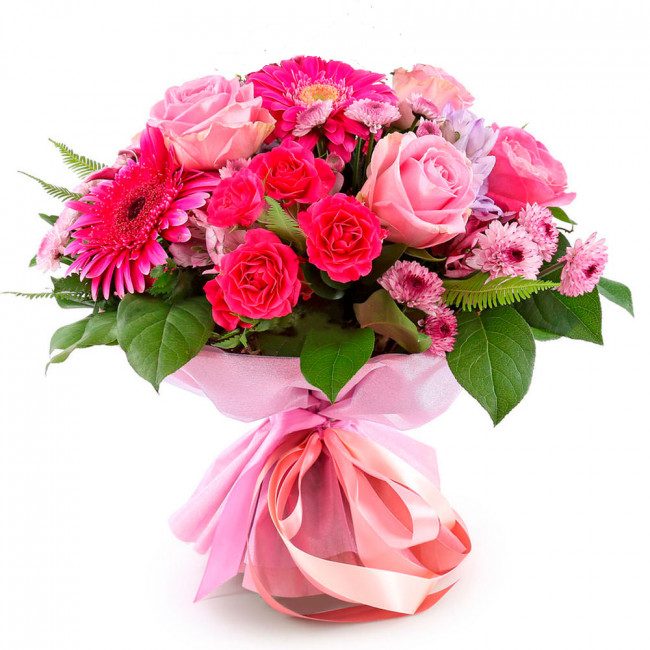 Букет цветов "Фламенко" Букет цветов "Фламенко"